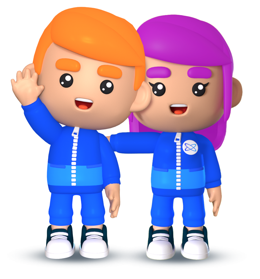3d characters created by TapNation 