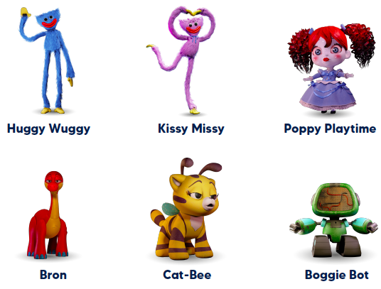 Poppy Playtime game characters
