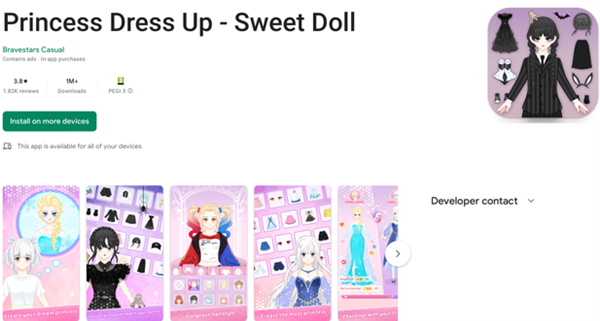 Sweet Doll Game