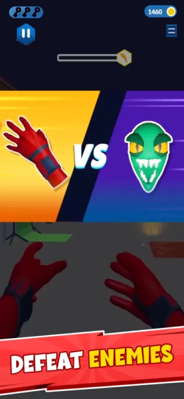 Web Master 3D -Defeat Enemies