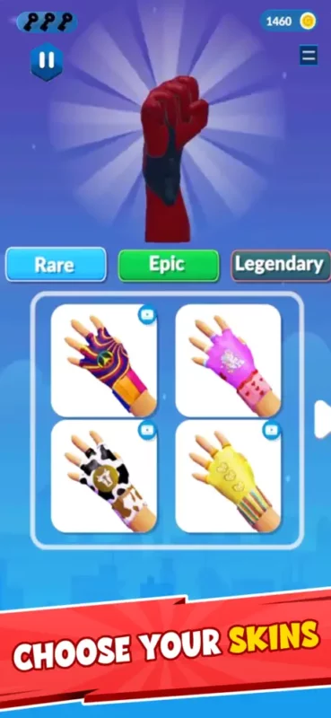 Web Master 3D - Choose your Skins