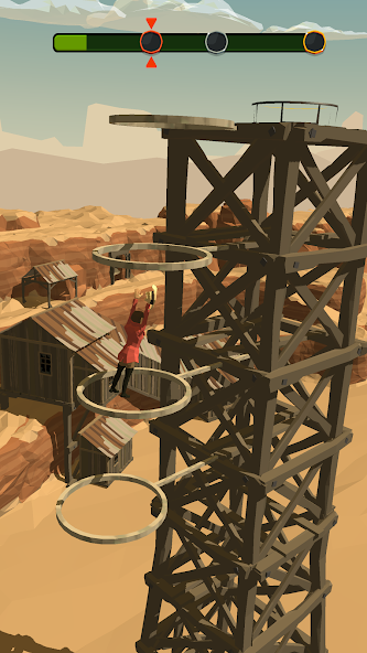 Cowboy Flip 3D Arcade Game