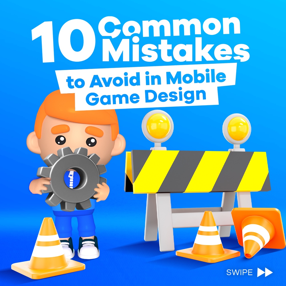 10 Common Mistakes to Avoid in Mobile Game Design