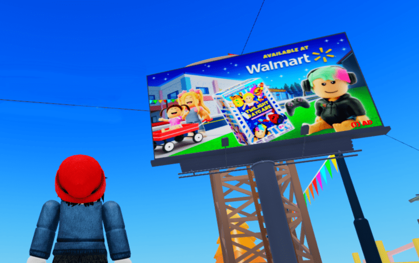 Native advertising, walmart example