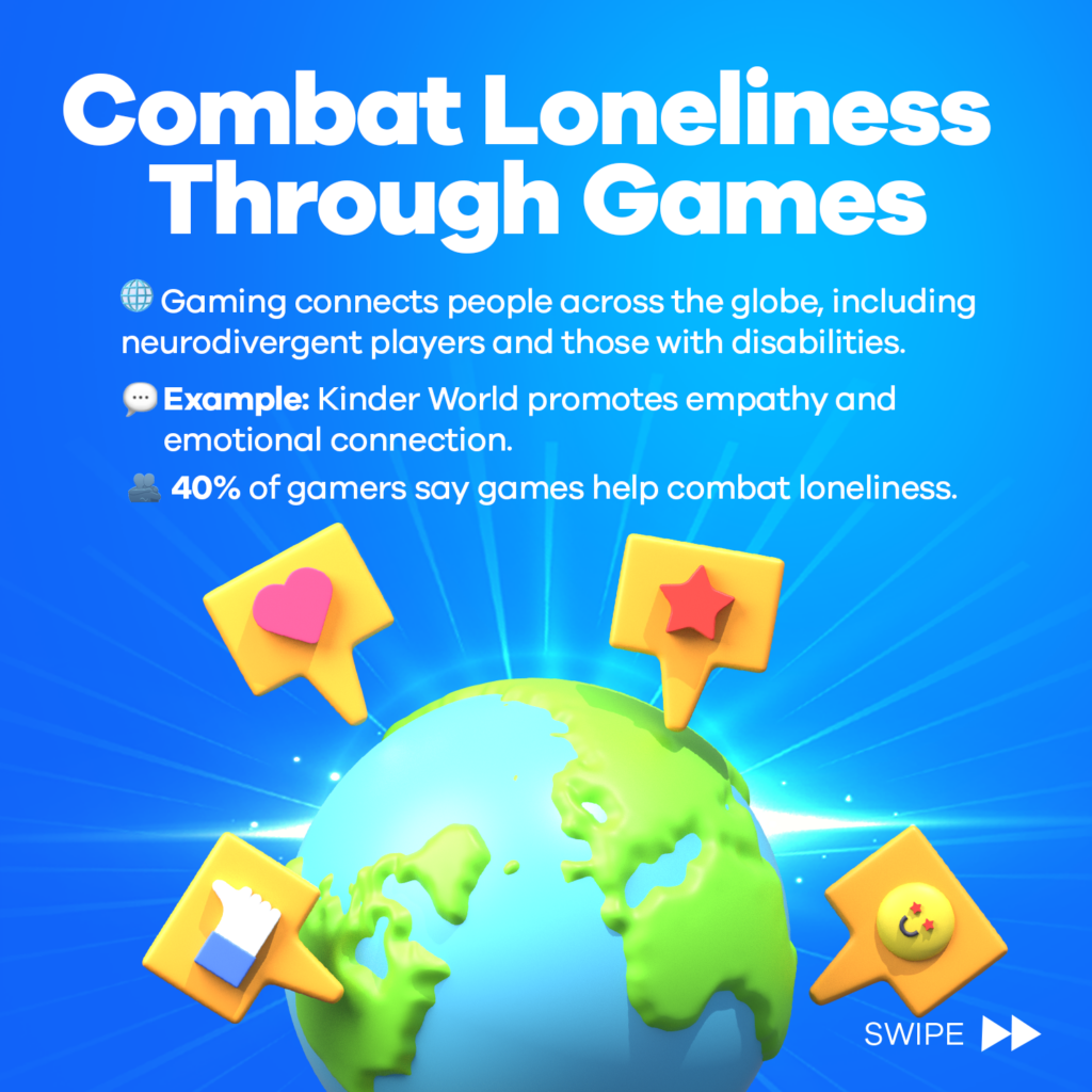 Combating loneliness through gaming