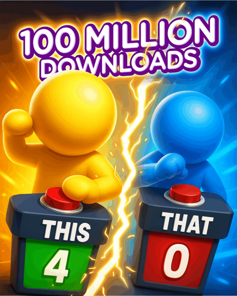 TapNation Games Reach Millions of Downloads Worldwide. 100 Million Downloads with Guess their Answer