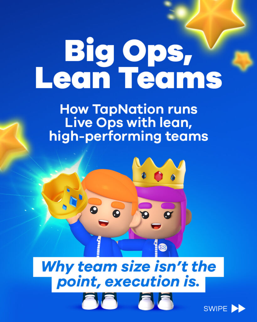 Big Ops, Lean Teams in mobile gaming