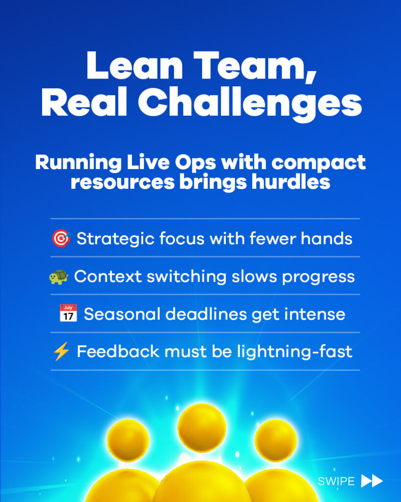 Challenges of small teams
