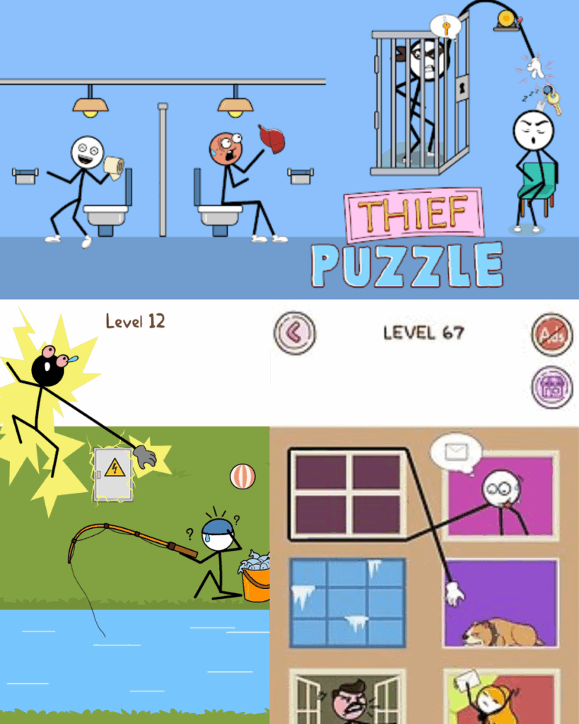 Gameplay Mechanics of Thief Puzzle