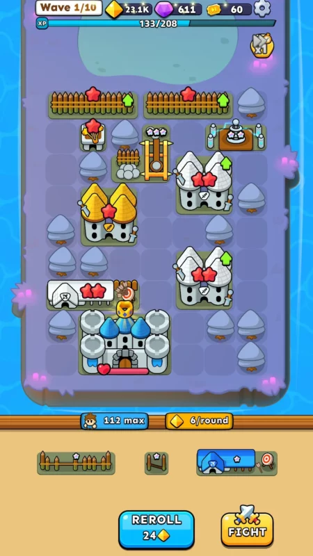 Fortress Merge: Puzzle Defense