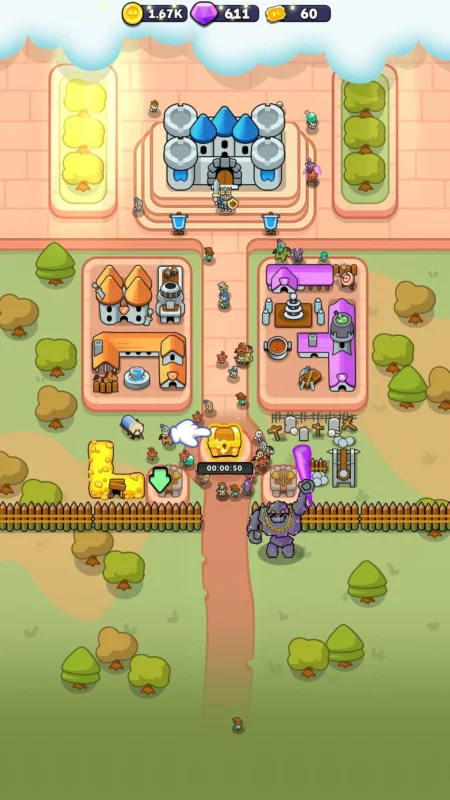 Fortress Merge: Puzzle Defense